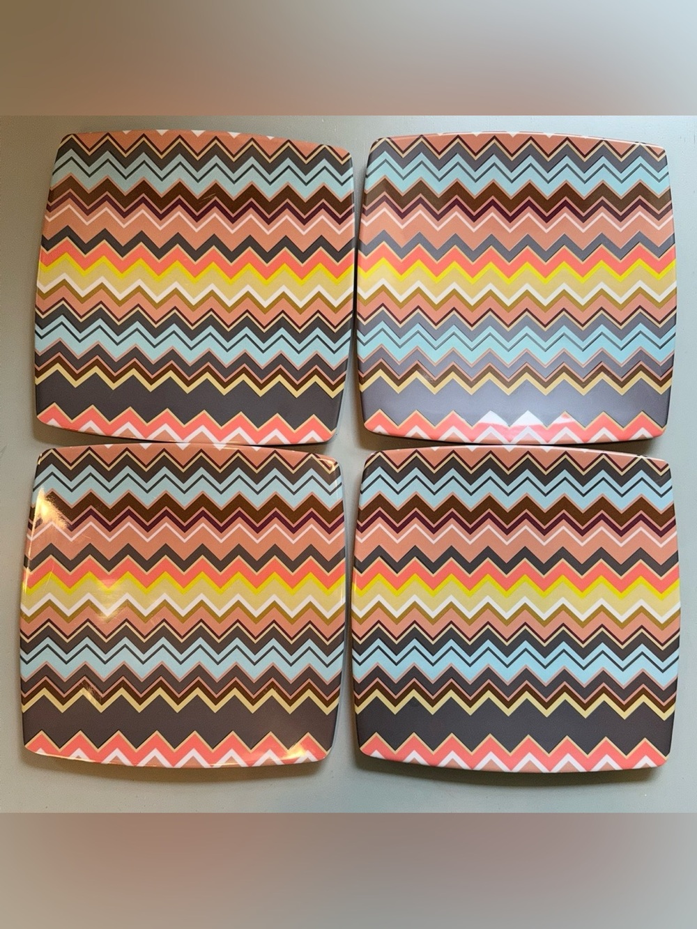 Missoni for Target Melamine Dinner Plates, set of 4